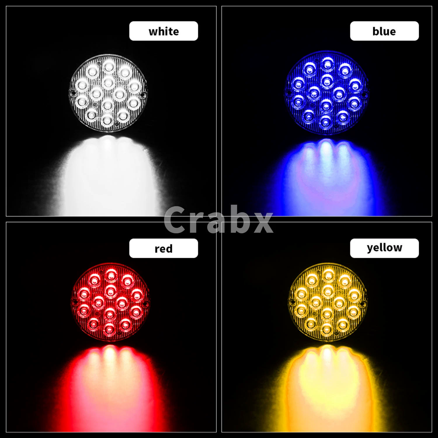 DC сверхтонкая круглая грузовик LED-индикатор лампа ногти sequins мигание свет 24В