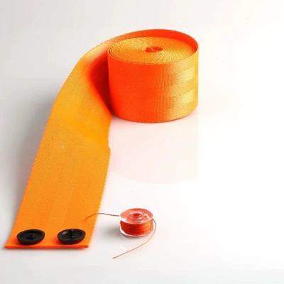 and width of 4.8CM, suitable | Car seat belt - orange