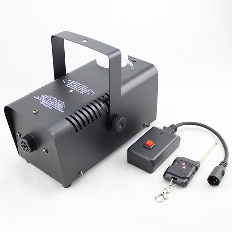 Máquina de Humo de 400W de Fábrica, Control Remoto, Máquina de Humo Portátil Pequeña sin Luces, Rociador de Humo para Escenarios y Bodas