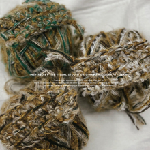 猫眼 手混线团手工diy手编围巾包包毛线125g批发手工diy手混线X20