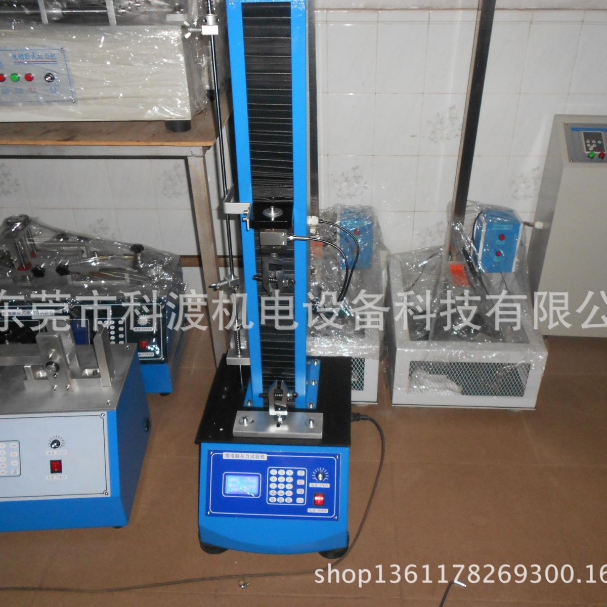 东莞塘厦微電腦桌上型拉力試验機 现货单柱拉力试验机