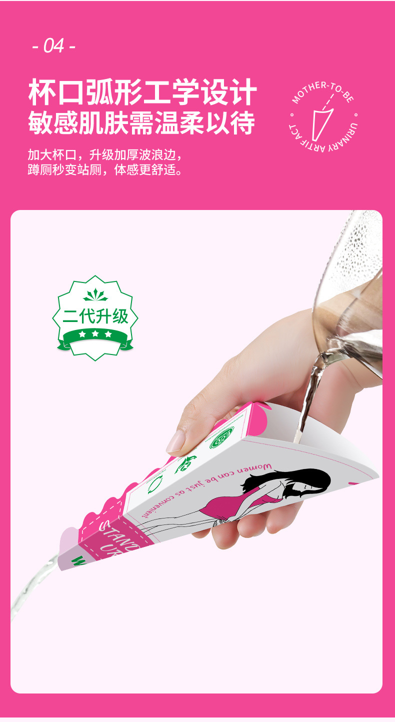 Women's Standing Urinal, Pregnant Women's Toilet Artifact, Disposable Standing Urination, Caesarean Section, Squat-Free Postpartum