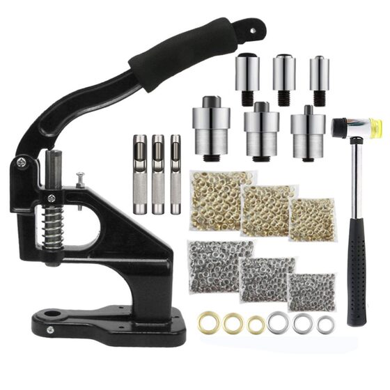 Cross-border Hand Press Eye Buckle suit Leather Buckle Machine Air Eye Buckle Hand Pressure Small Manual Press