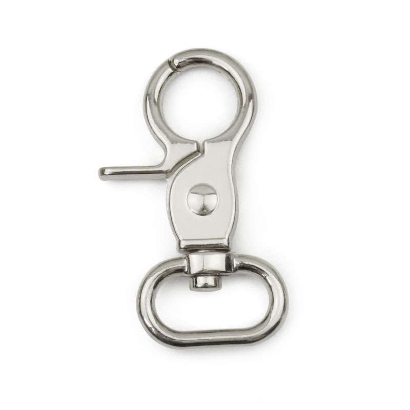 Multi-especificación alicates de aleación de zinc hebilla de perro bolsa correa de conexión hebilla de gancho de metal hardware de equipaje hebilla de gancho clave