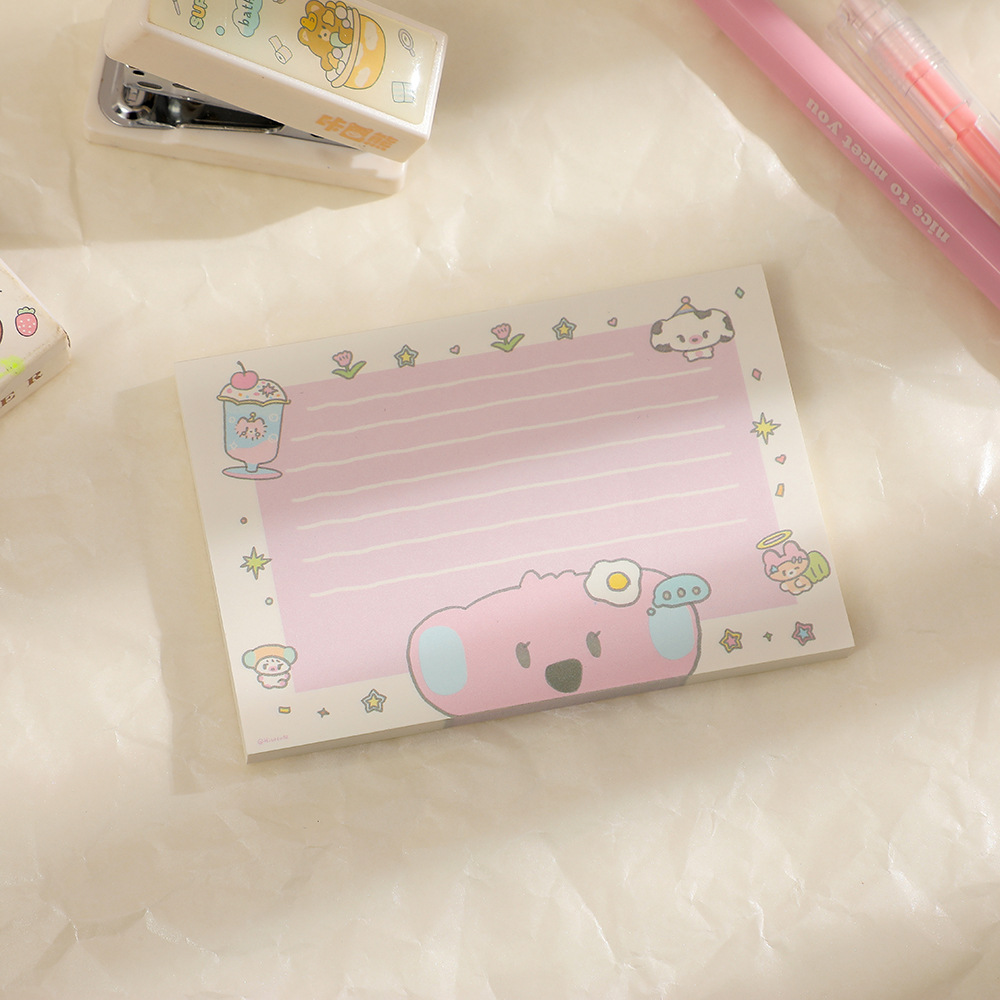1 Piece Cartoon Class Learning School Paper Casual Elegant Preppy Style Sticky Note display picture 14