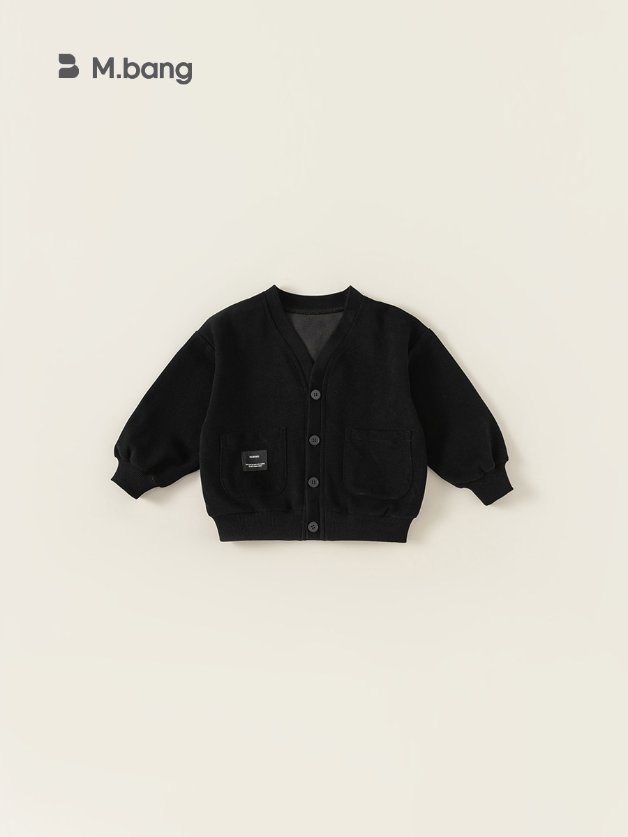 Babycity ropa infantil chaqueta de los muchachos de los niños casual con cuello en V cardigan Beibei primavera y otoño Outwear CY84017