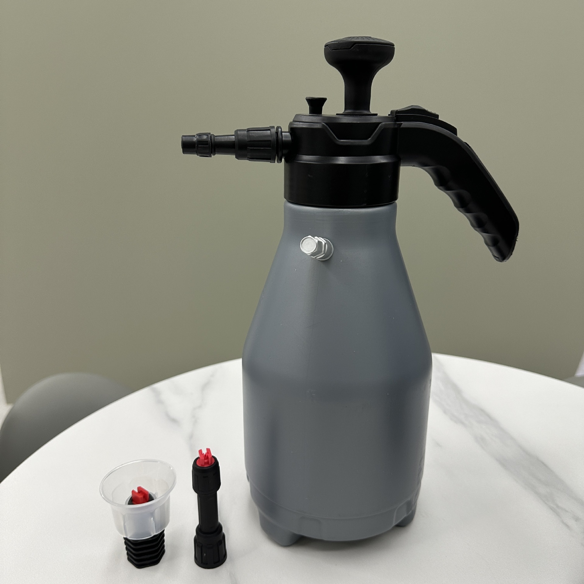 电动气嘴加压喷水壶高压持续喷雾瓶洗车大容量家用便携