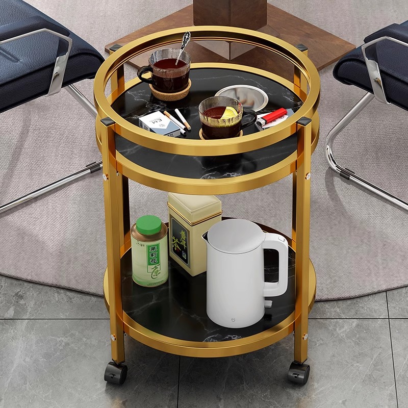 Mesa de Mahjong mesa de té soporte de té sala de ajedrez dedicada a jugar a las cartas mesa de té estante de almacenamiento móvil mesa de té pequeña mesa lateral