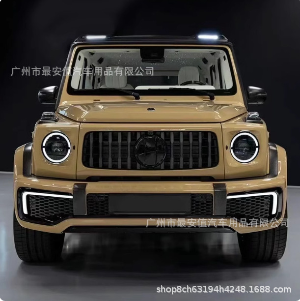Pet Car Color Changing Film Amg Desert Storm Yellow Body Film Paint Mask Anti-Scratch Protective Film Vehicle Film