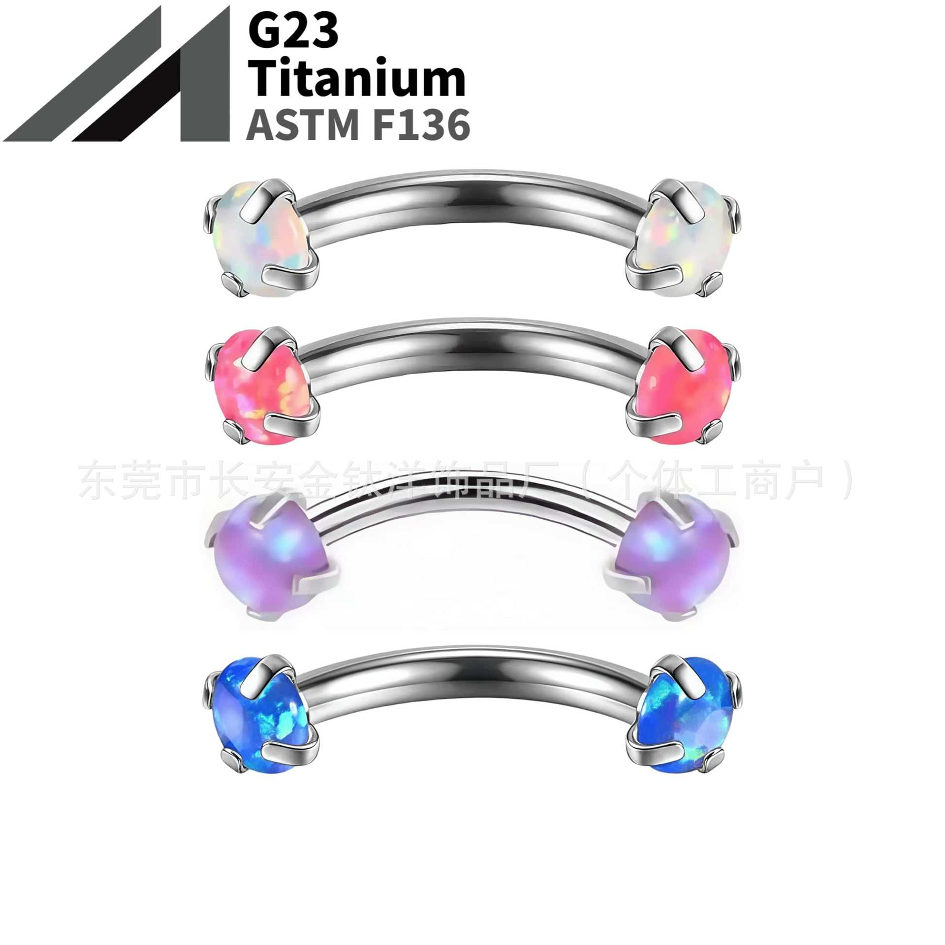 16G labret stud size and finish detail