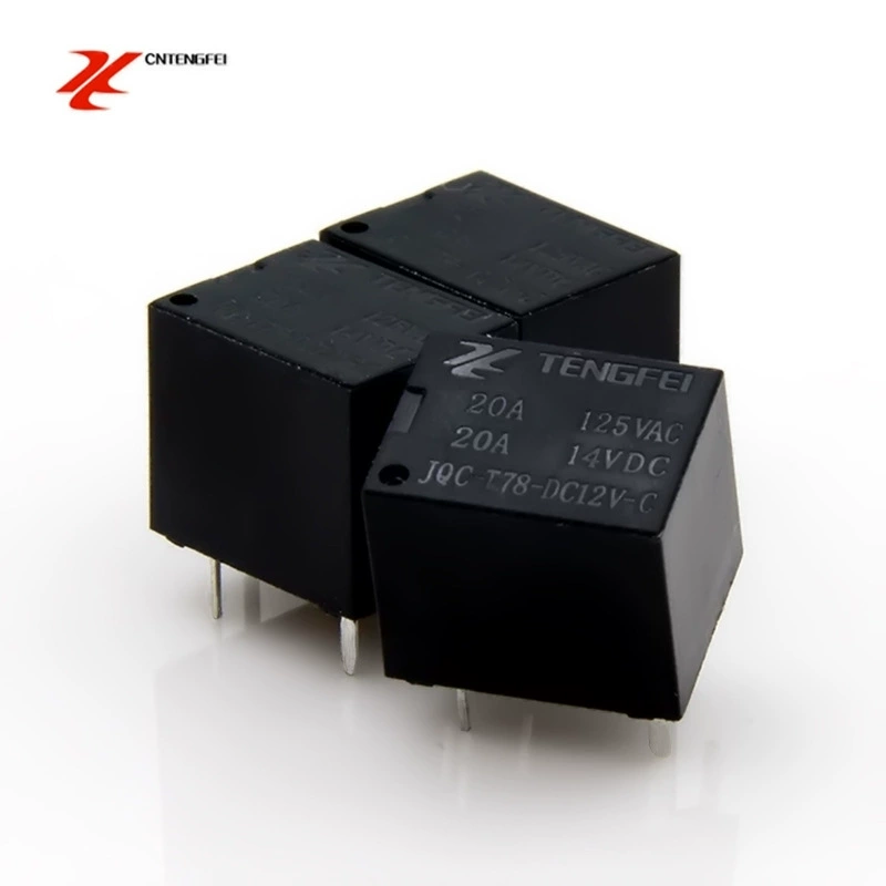 Реле автомобильное T78 12В5В6В9В24В5 Малое реле 12ВT78sra-12vdc-c20A