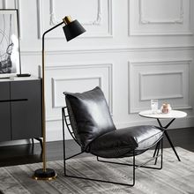 懒人沙发客厅工业风北欧ins卧室阳台单人小户型小网红铁艺沙发