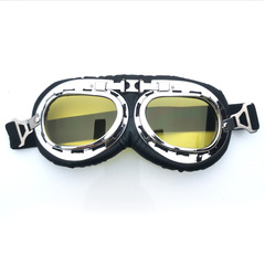 Prince Helmet Goggles Retro Style Harley Motorcycle Goggles Electric Vehicle Windproof Helmet Style Cycling Glasses