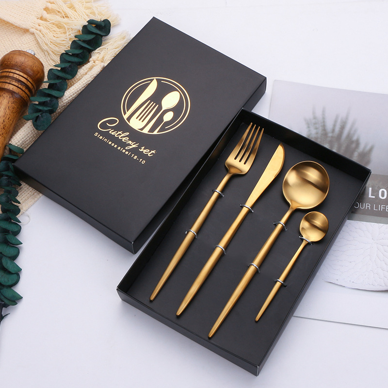 Portuguese knife and fork gift box steak...