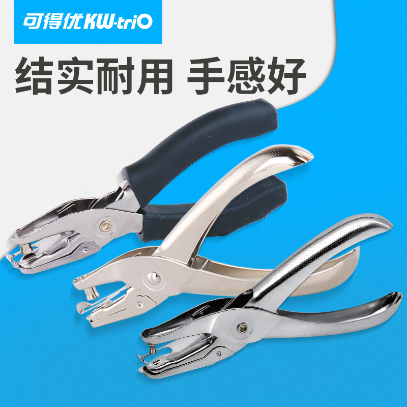 Kefeu (KW-triO)97C3 agujero fino de 3mm de mano punzonadora manual de 6mm perforadora de un solo agujero