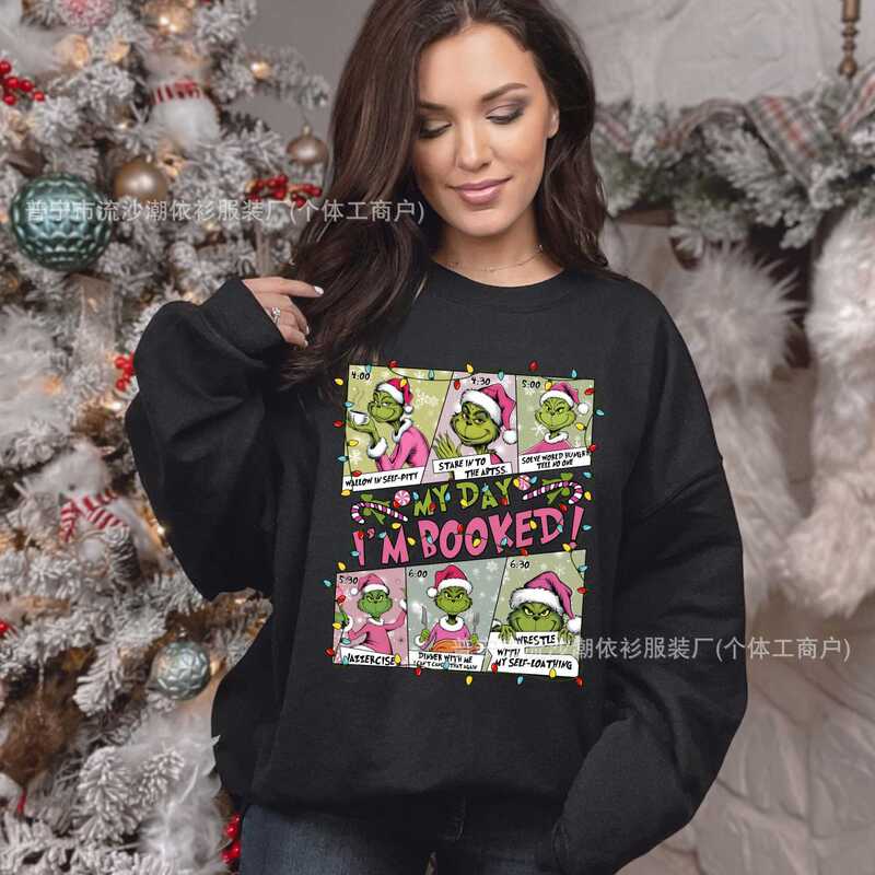 Grinch Christmas Crewneck Sweatshirts Christmas Holiday Gift Sweatshirt Whovillee University Easter Sweatshirt