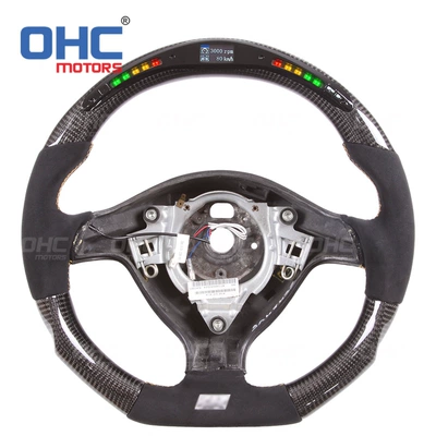 For Volkswagen Golf 5 Generation Mk5 Intelligent Led Carbon Fiber Steering Wheel Restoration Styling