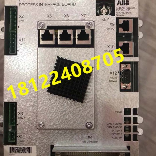 议价机器人喷涂配件接触电路板3HNA023282-001拆机议价