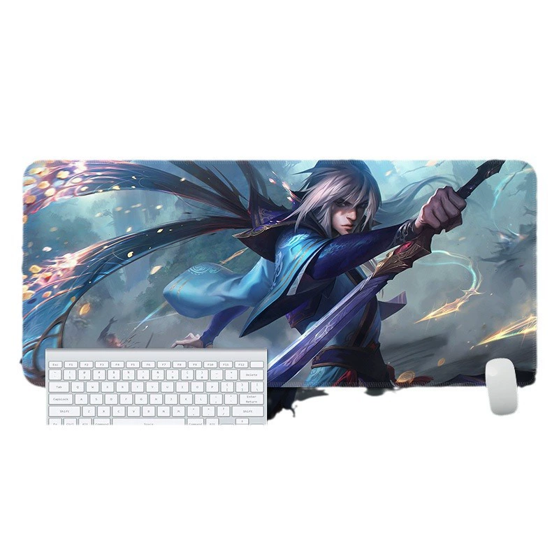 Heroes, mouse, big laptop, gaming table mat for students, style