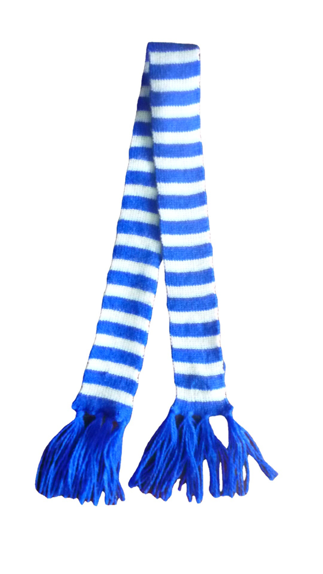 Bufanda jacquard con borla de lana de punto pequeña bufanda decorativa de juguete muñeca mascota bufanda de punto