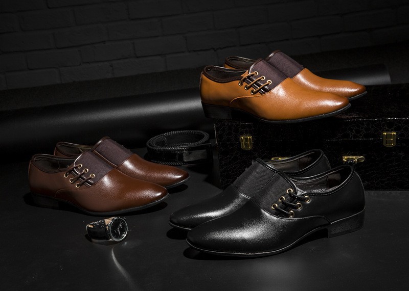Men's Leather Shoes Image 1