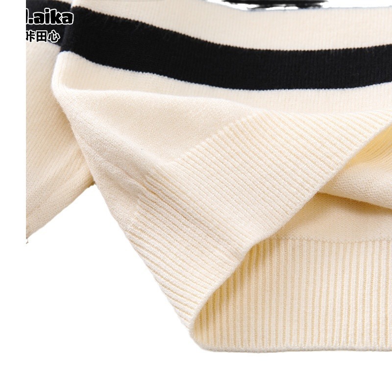 Children's knitted demi-season sweater for boys, Korean style, with embroidery 5