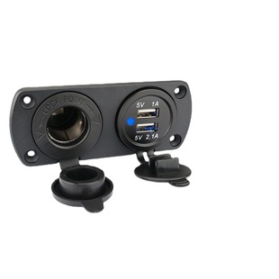 2-hole panel car charger new modified car motorcycle dual USB4.2 + electric seat car charger factory direct sales