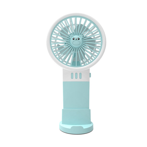 Summer Handheld Outdoor Fan with Stand Portable Student Dormitory Desktop Mini Cute Battery Fan Wholesale