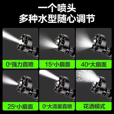 High pressure car wash water gun, battery high-voltage car washer water