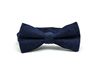 Fashionable denim bow tie for leisure with bow