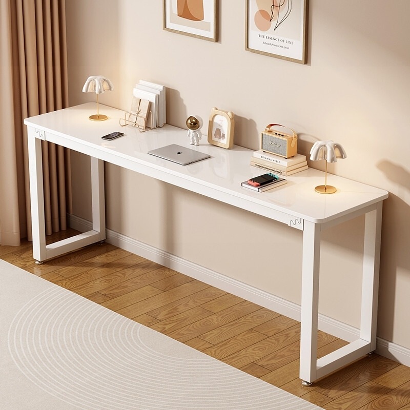 Office desk, bedroom home study simple writing desk, desktop long economical desktop computer table Office desk, bedroom home study simple writing desk, desktop long economical desktop computer table