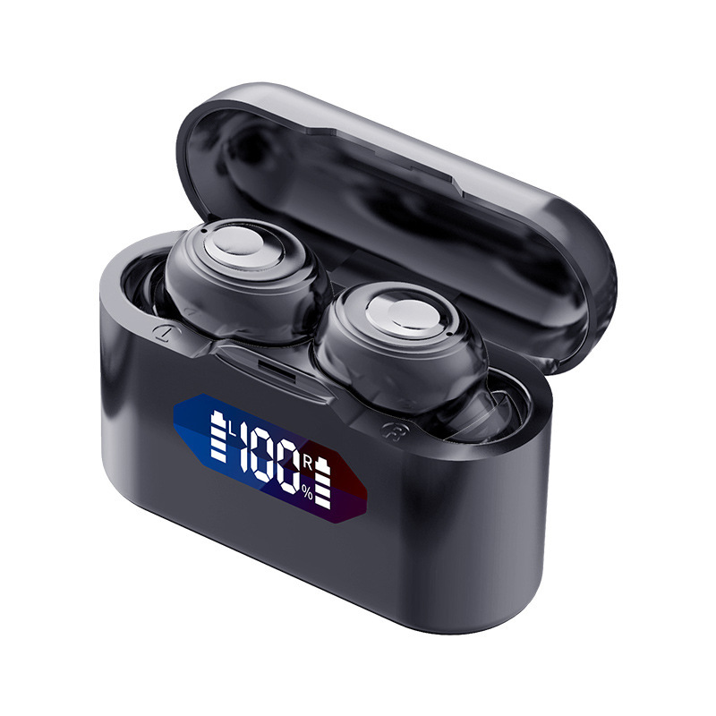 プライベートモードtws無線bluetoothイヤホンx37工場はデジタル表示ボタン充電倉庫の国境を越えた新型の起爆金を提供している|undefined