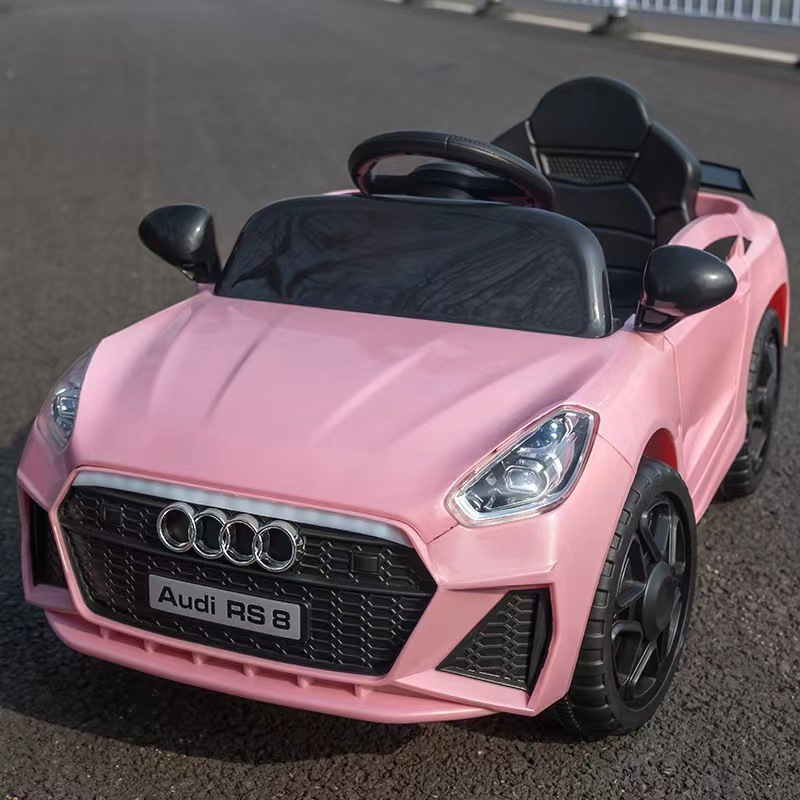 coche eléctrico para niños varones de doble tracción coche de juguete de control remoto para bebés se puede sentar coche de niños de balanceo coche eléctrico de cuatro ruedas