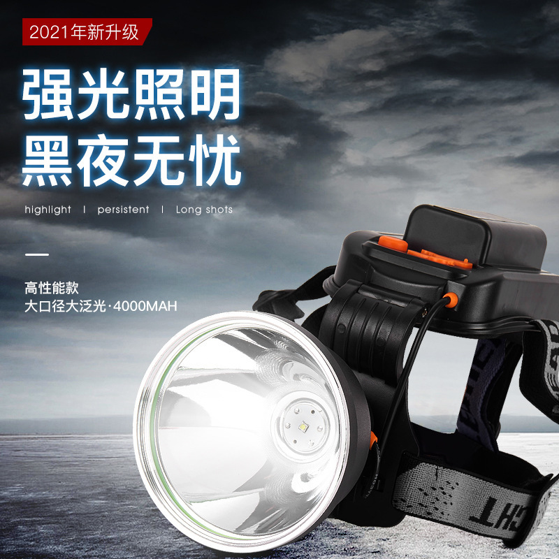 Cross-border lithium battery ultra-long endurance balance light headlights outdoor high-power night fishing led head-mounted headlights wholesale