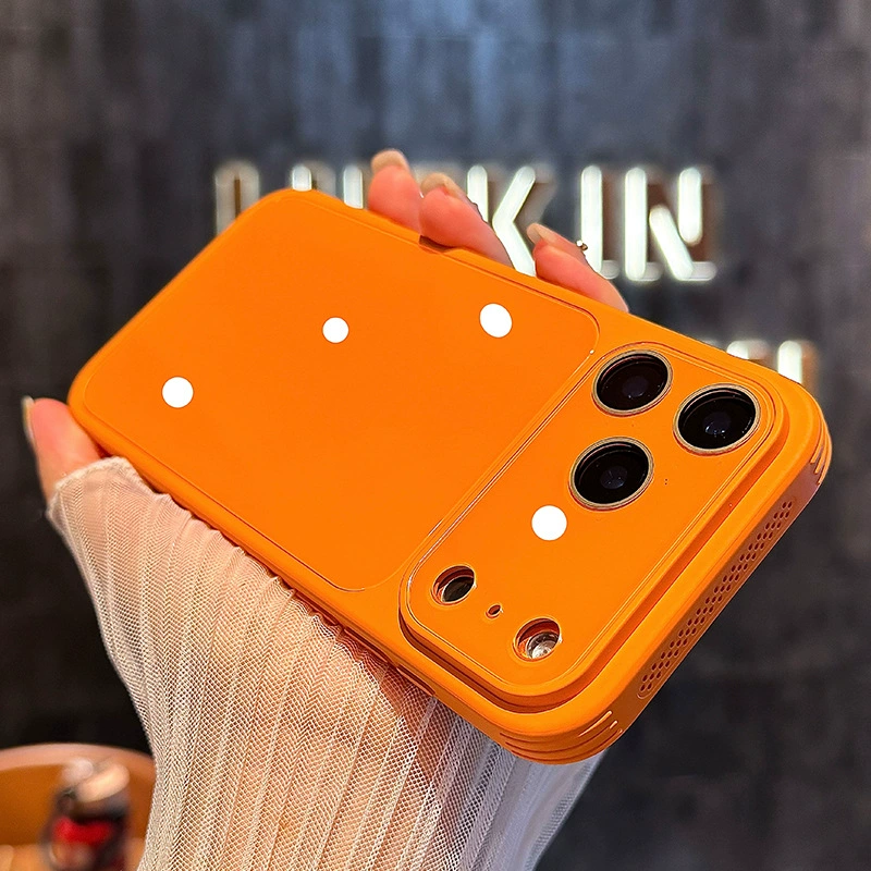 Чехол для iPhone 17 Pro Max стекло с защитой камеры от перегрева