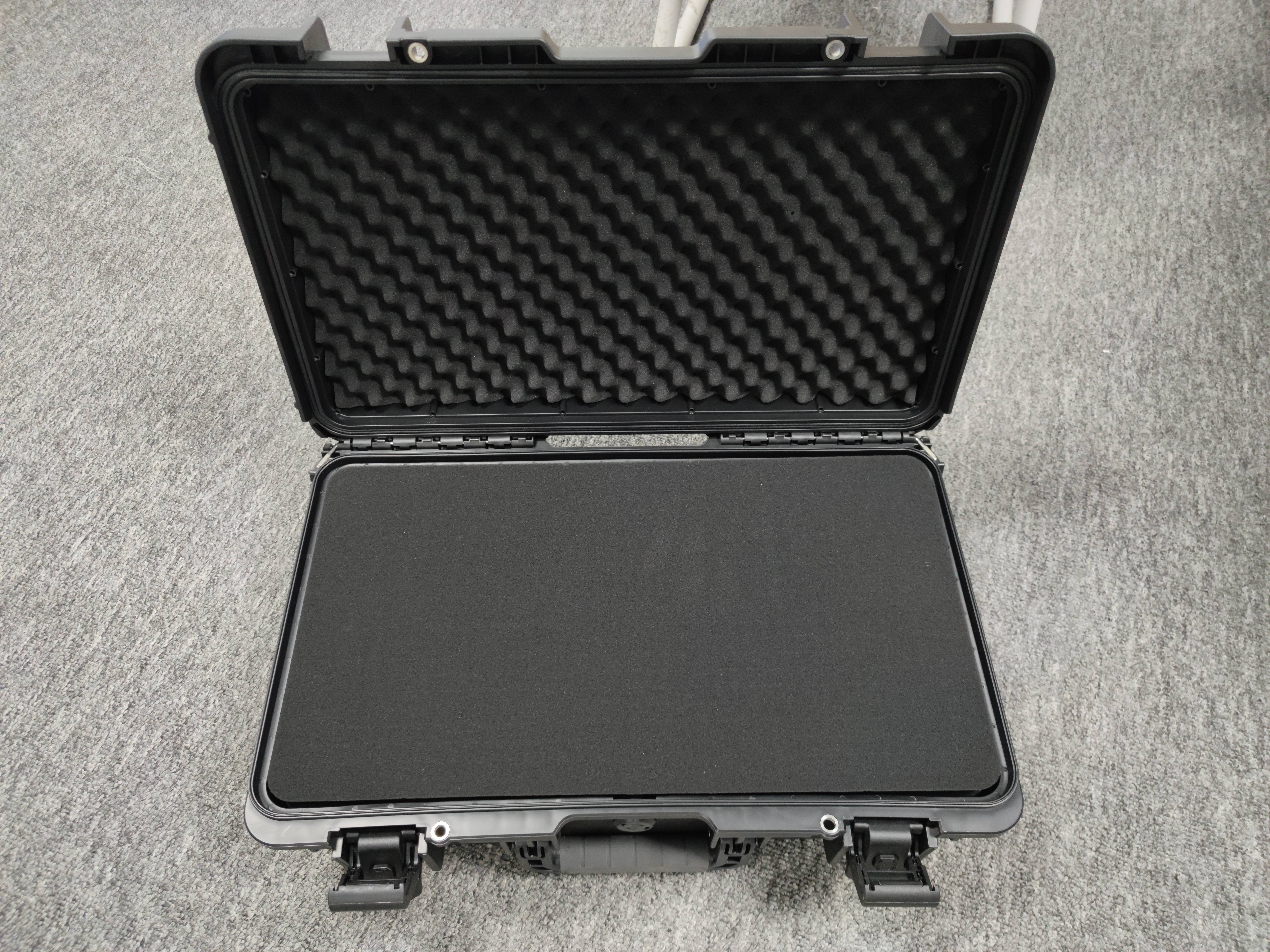 Caja de protección gruesa caja de herramientas de equipo caja de almacenamiento a prueba de humedad impermeable a prueba de presión a prueba de explosiones a prueba de humedad lente de cámara de UAV