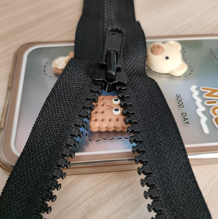 ykk8号树脂闭口拉链  正品YKK8号胶牙密尾拉链 8号ykk拉链