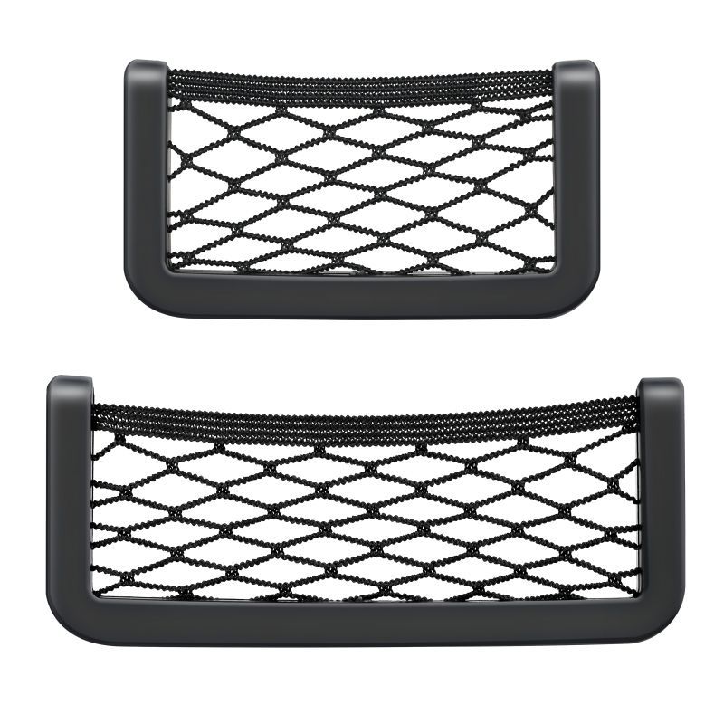 Producto Un gran bolsillo de red de almacenamiento 20*8cm teléfono móvil coche creativo coche suministros coche malla misceláneas almacenamiento