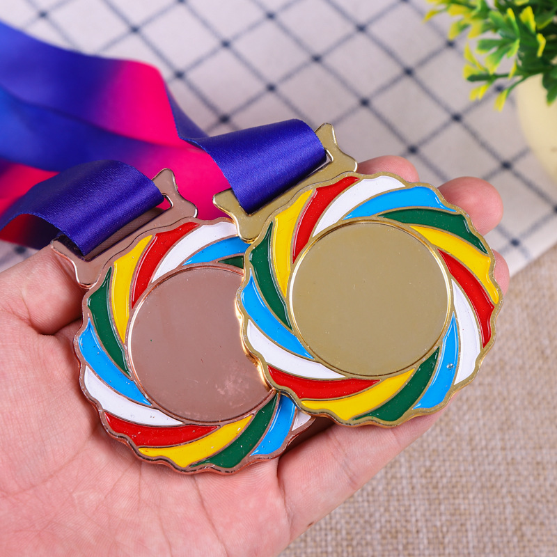 Medalla Metálica Conmemorativa de Aleación de Zinc Personalizable para Eventos Deportivos