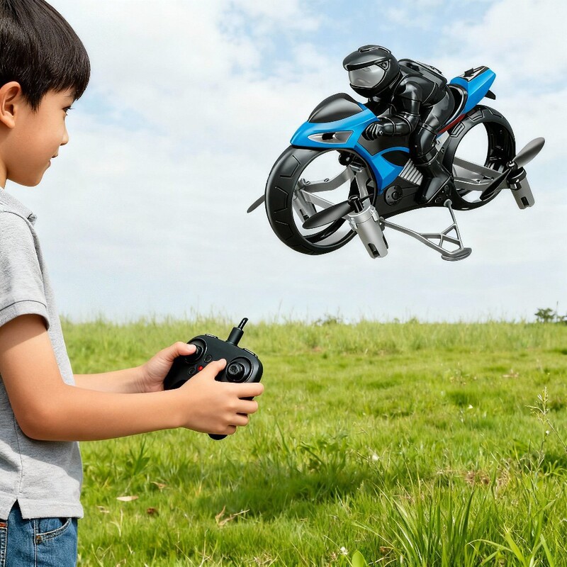 Cross-Border 2.4g Remote Control Flying Motorcycle Stunt Rolling Quadcopter Drone Model Boy Toy Wholesale Cross-Border 2.4g Remote Control Flying Motorcycle Stunt Rolling Quadcopter Drone Model Boy Toy Wholesale