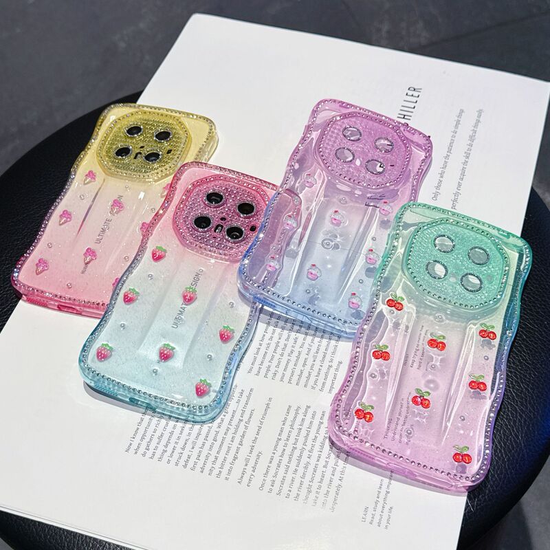 Wave Star Diamond Cute Doll Phone Case Suitable for Huawei P80Ultra/Mate70/60Rs All-Inclusive Lens Film Wave Star Diamond Cute Doll Phone Case Suitable for Huawei P80Ultra/Mate70/60Rs All-Inclusive Lens Film