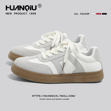 环球复古德训鞋女2025年夏季新款超火小白鞋休闲百搭运动板鞋女款