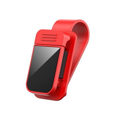 Car Glasses Clip/Bill Clip Storage Clip Car Interior Accessories - red