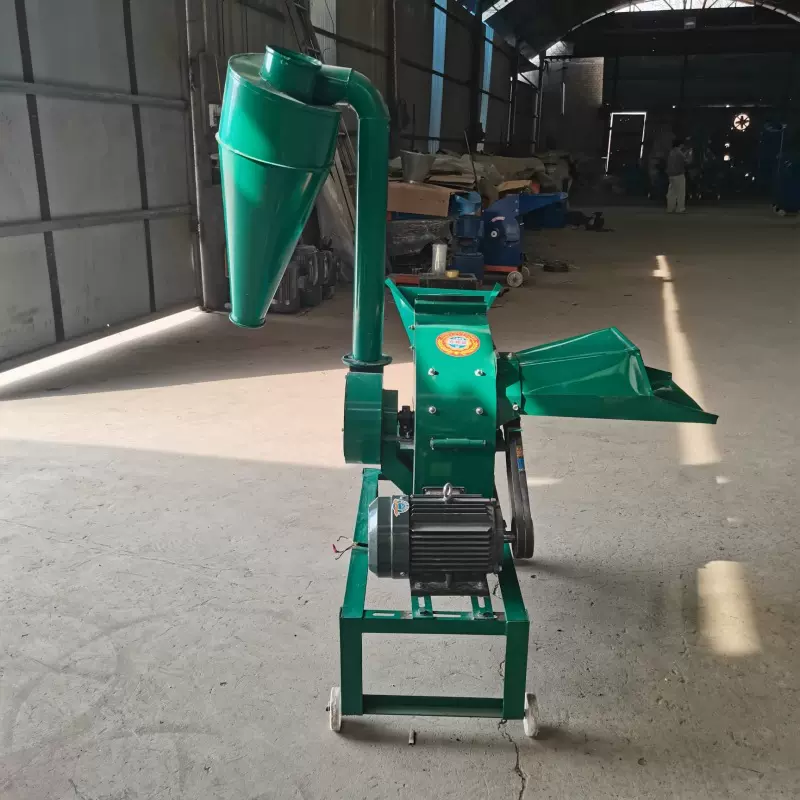 350型家用秸秆粉碎机 猪牛羊饲料打糠机 瓜果蔬菜玉米杂粮粉碎机