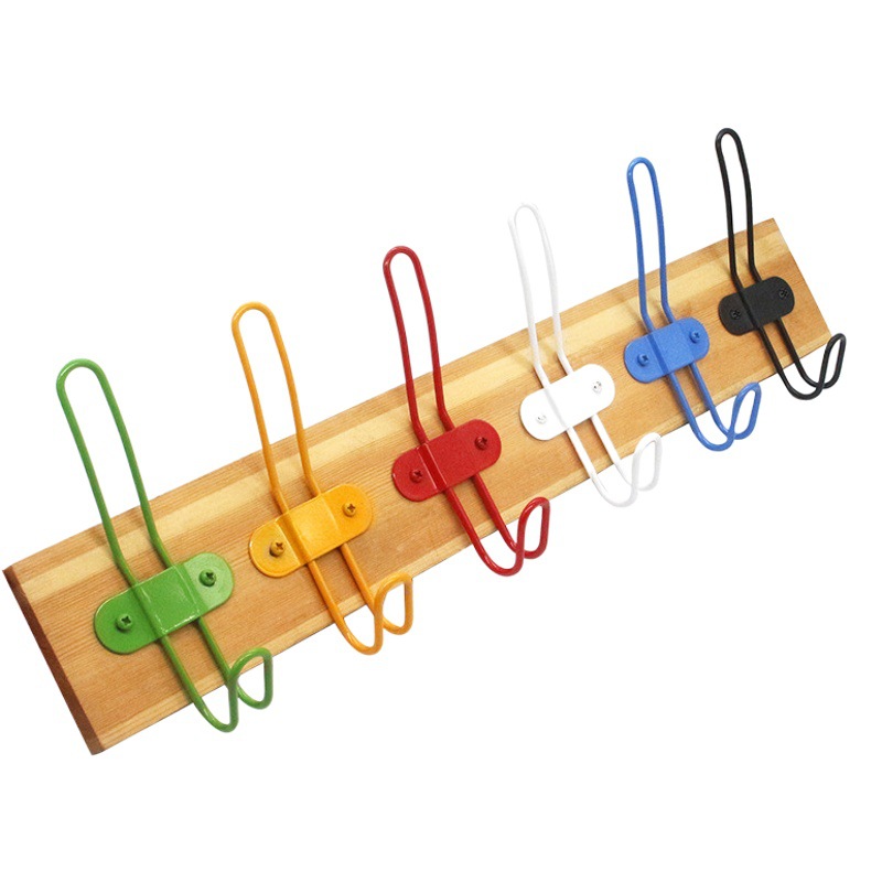 Transfronterizo nuevo estilo europeo y americano moderno simple gancho de la capa de los niños solo gancho detrás de la puerta gancho de la pared gancho de la fila