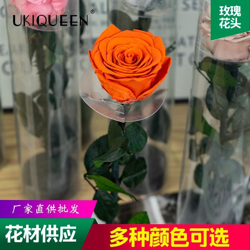 Flor de la eternidad rosas de tubos de ensayo ramo de flores matrimonio confesión día de San Valentín regalos de alta calidad transfronterizos fábrica de Amazon al por mayor