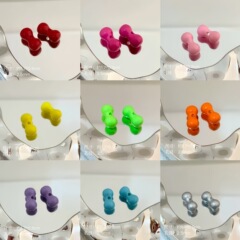 ピーナッツビーズカラー塗装骨散珠diy携帯チェーンアクセサリー