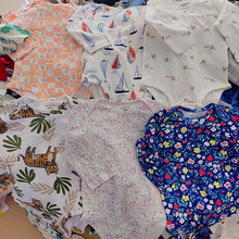 baby rompers婴儿卡特三角爬宝宝长袖包屁衣外贸a类衣服童装批发