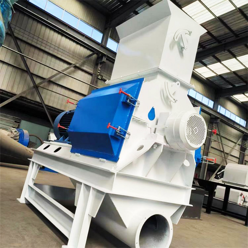 现货供应干枯树枝粉碎机出料粒度20mm粉碎均匀高效木材粉碎机