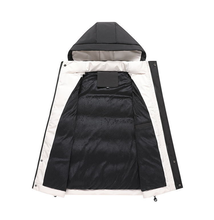 Oversized Unisex Hooded Vest – Lightweight Winter Layering For Men & Women (Sizes M-6XL) – Fleece-Lined Windproof Outdoor Vest (Black, Blue, Khaki)​_voghion.com